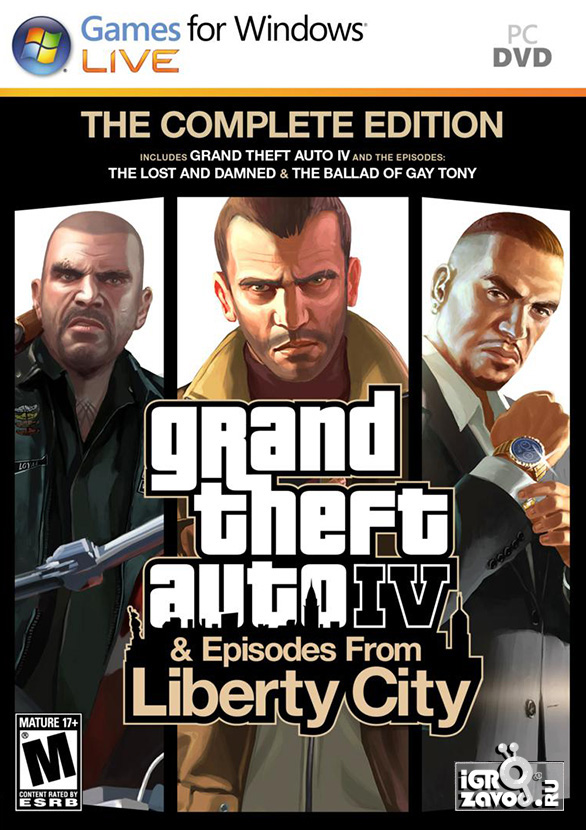 Grand Theft Auto IV: The Complete Edition / ГТА 4 (GTA IV): Полное издание (Grand Theft Auto IV + Grand Theft Auto: Episodes from Liberty City [Grand Theft Auto IV: The Lost and Damned + Grand Theft Auto: The Ballad of Gay Tony])